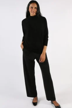 Bridge And Lord Dolman Sleeve Jumper In Black