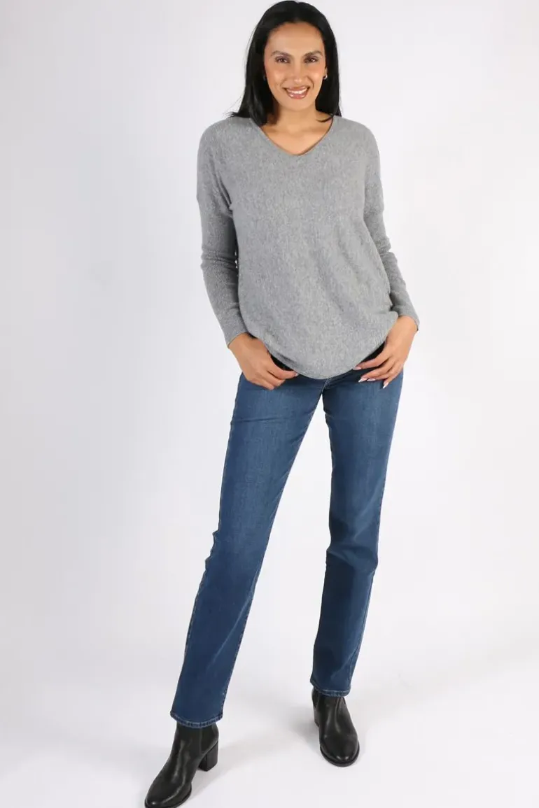 Bridge And Lord Queen Sophia Jumper In Limestone