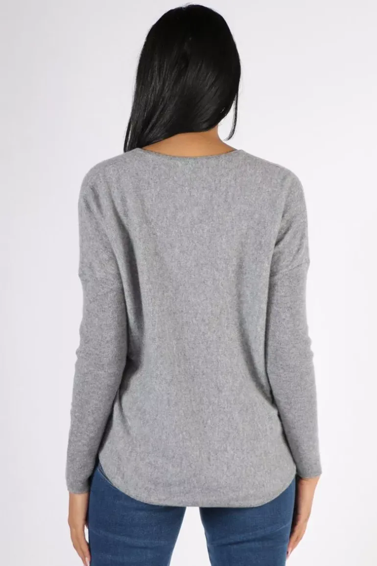 Bridge And Lord Queen Sophia Jumper In Limestone