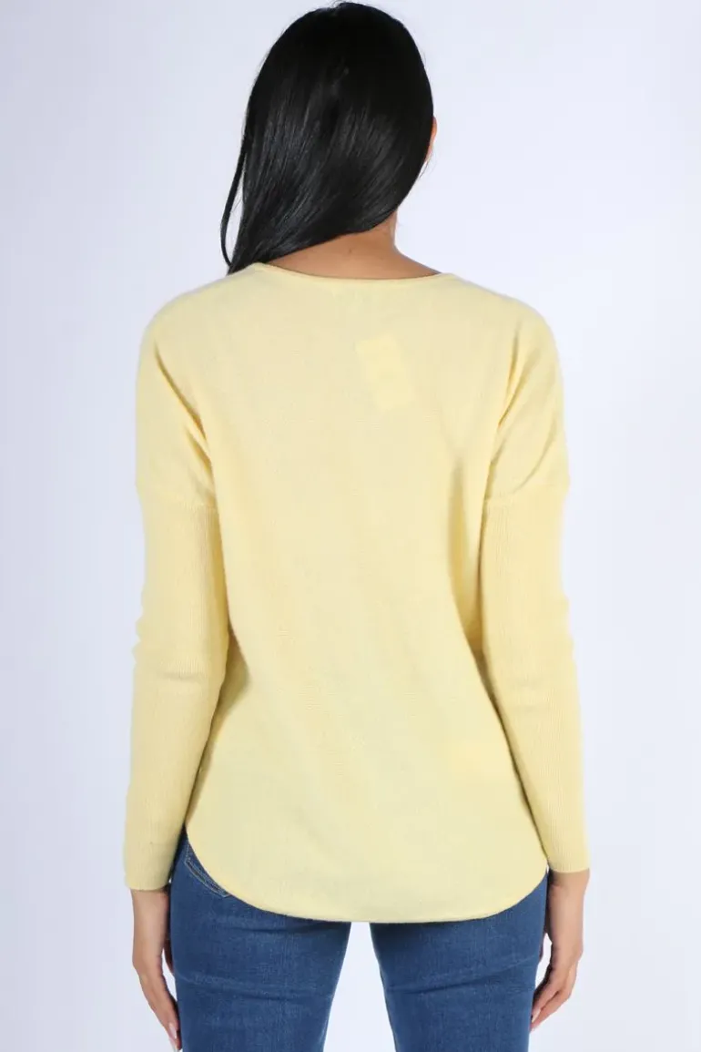 Bridge And Lord Queen Sophia Jumper In Yellow