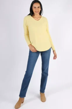 Bridge And Lord Queen Sophia Jumper In Yellow