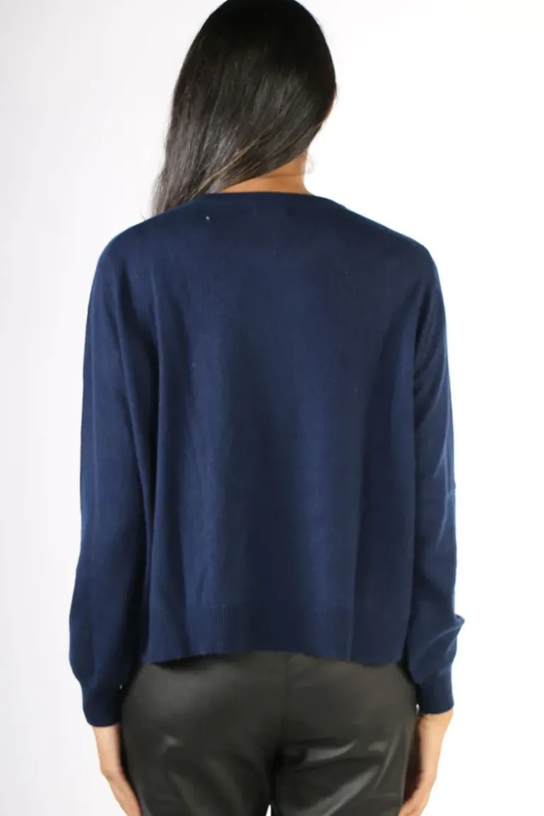 C & Co Classic 23 Jumper In Navy
