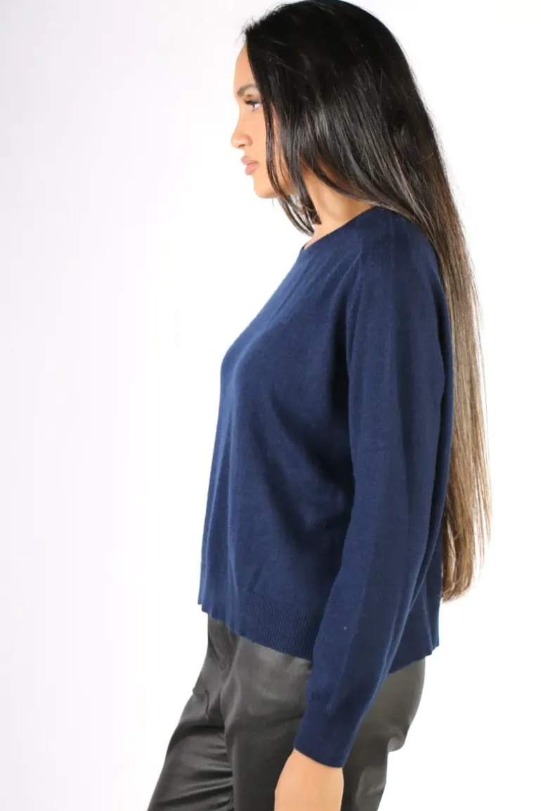C & Co Classic 23 Jumper In Navy