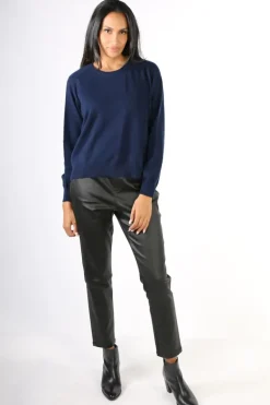 C & Co Classic 23 Jumper In Navy