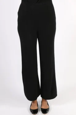 C & Co Classic Palazzo Pant In Black