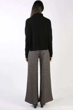 C & Co Classic Polo Jumper In Black