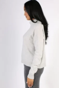 C & Co Classic Polo Jumper In Marle