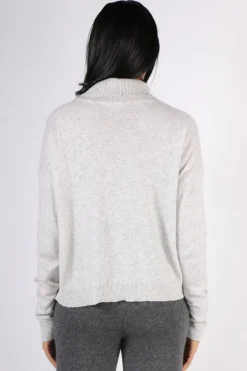 C & Co Classic Polo Jumper In Marle