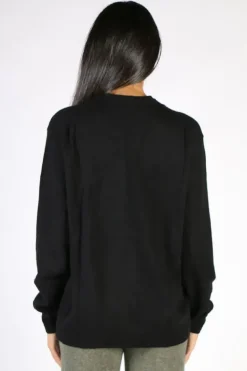 C & Co Grandpa Cardi In Black