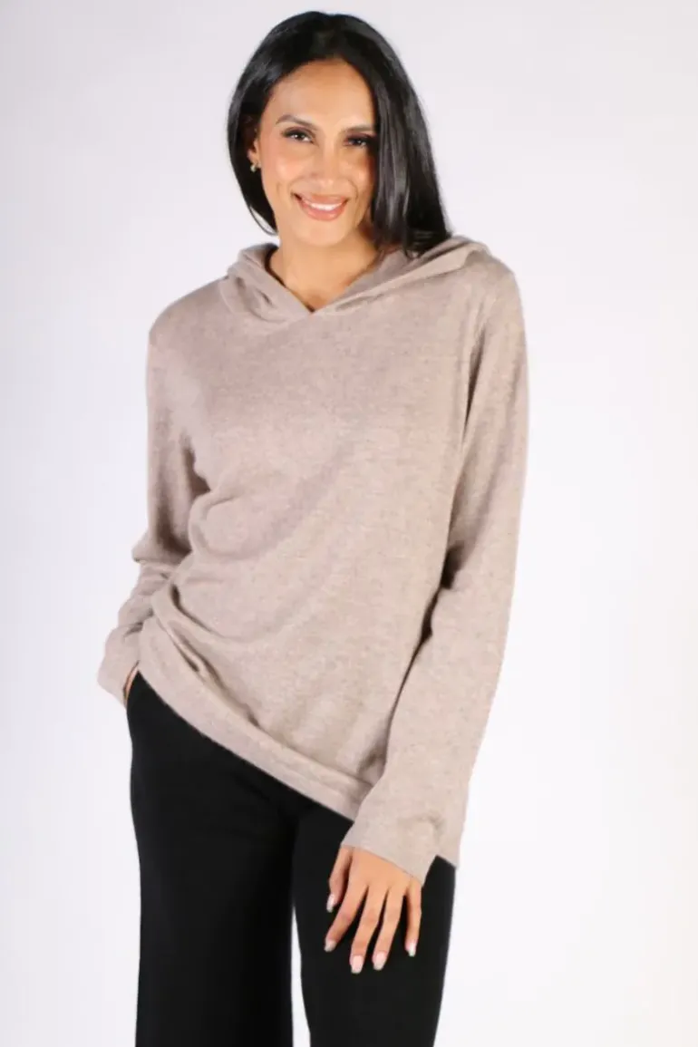C & Co Heritage Hoodie In Donkey