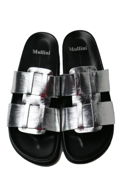 Cager Sandal By Mollini In Silver
