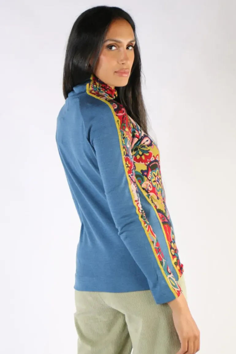 Cap Jaluca Jada Printed Top In Multi