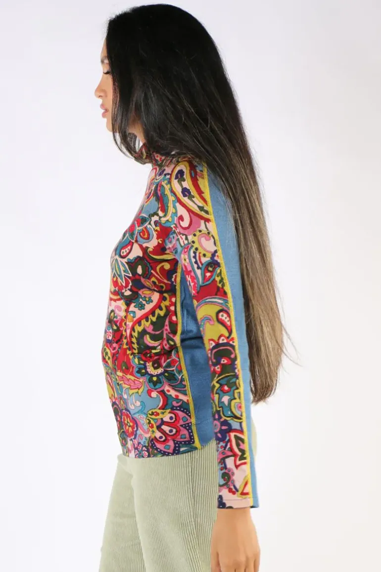 Cap Jaluca Jada Printed Top In Multi