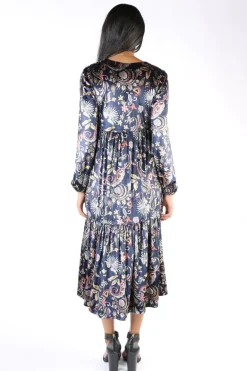 Cap Jaluca Lucy Maxi Tiered Dress In Multi