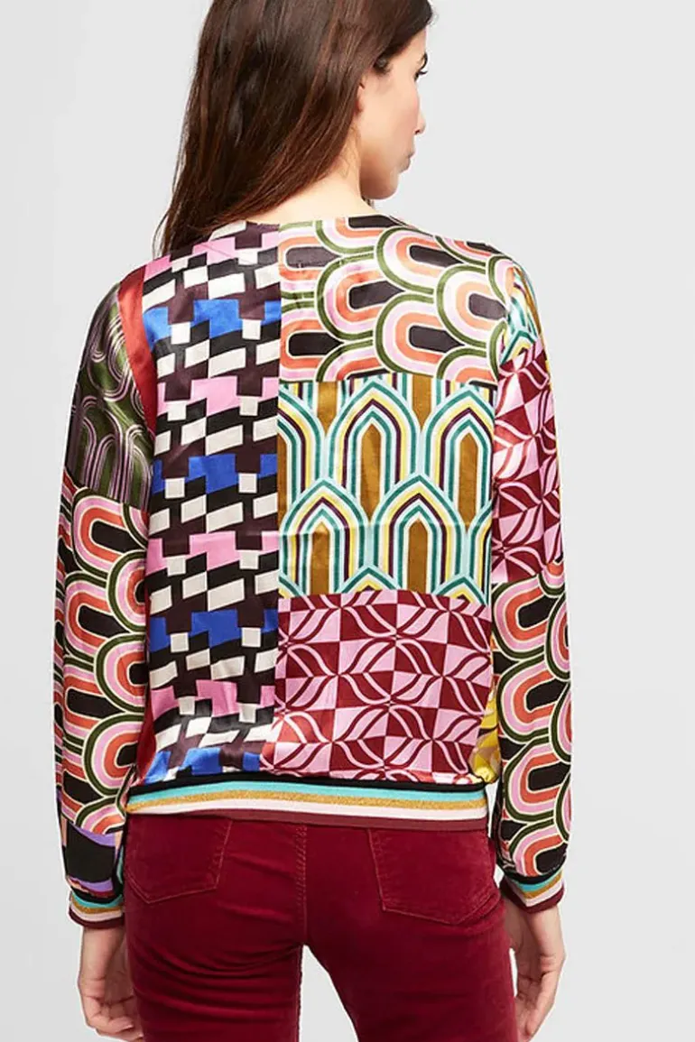 Cap Julluca Kylie Bomber Jacket In Print