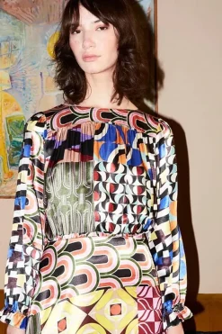 Cap Julluca Lara Dress In Print