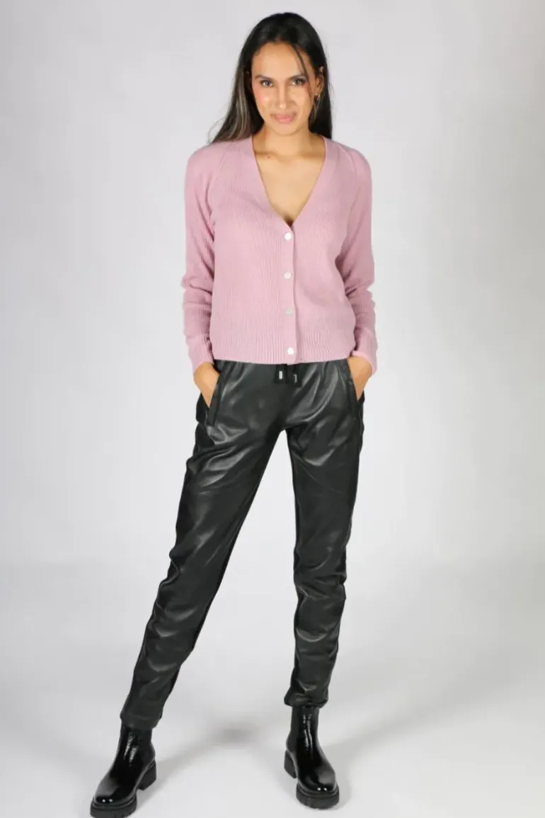 Cashmerism Cloud Cardi In Lilac