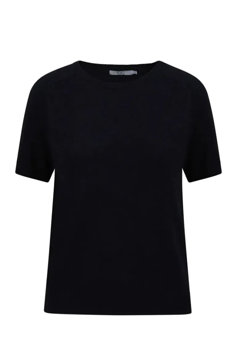 CC Heart Regular Tee In Black