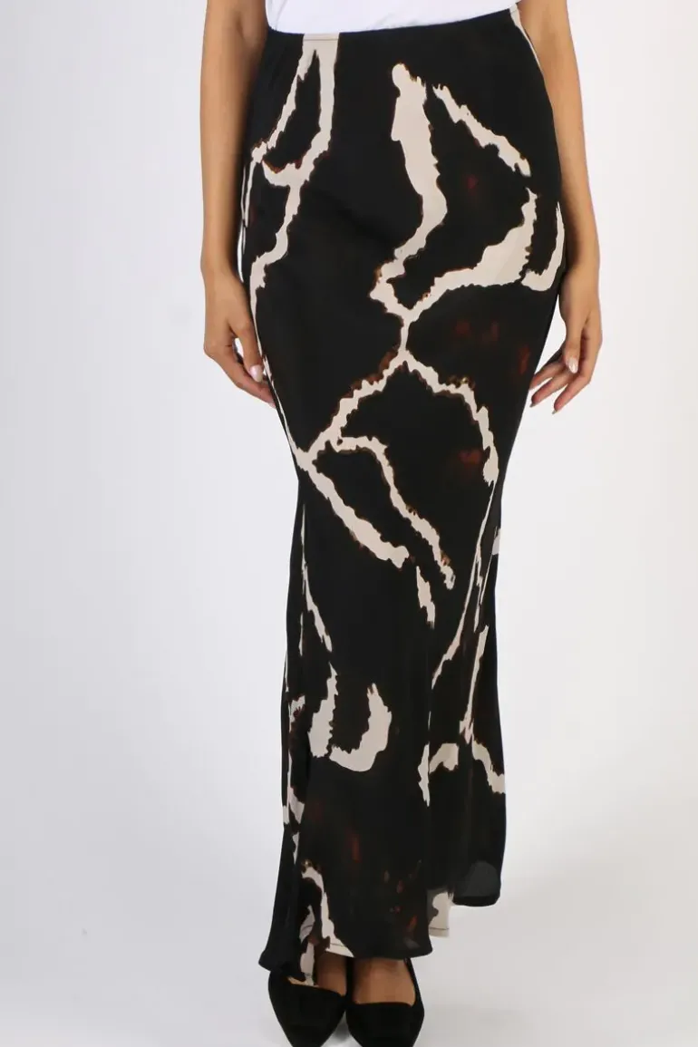 CC In The Night Clouds Skirt In Print