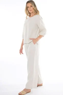 Center Seam Top In Natural By Jump