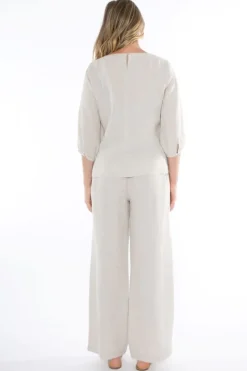 Center Seam Top In Natural By Jump