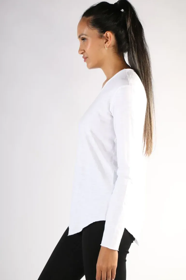 Cloth Paper Scissors Basic Tee In White
