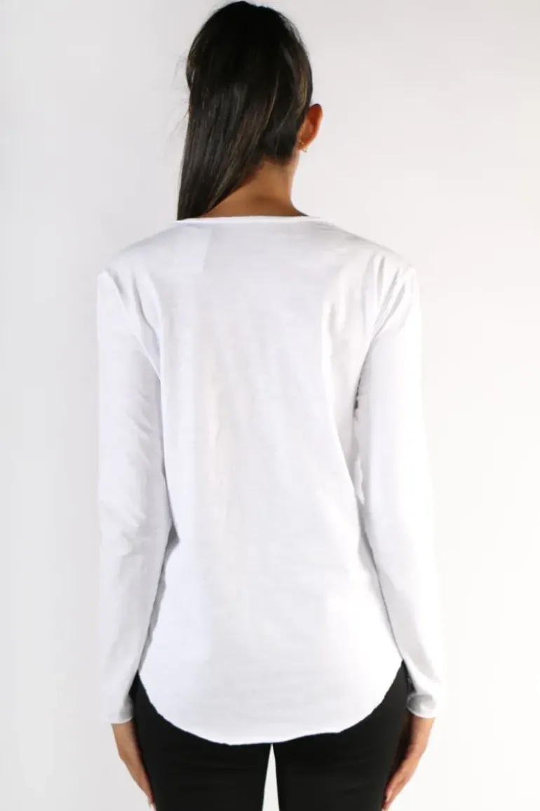 Cloth Paper Scissors Basic Tee In White