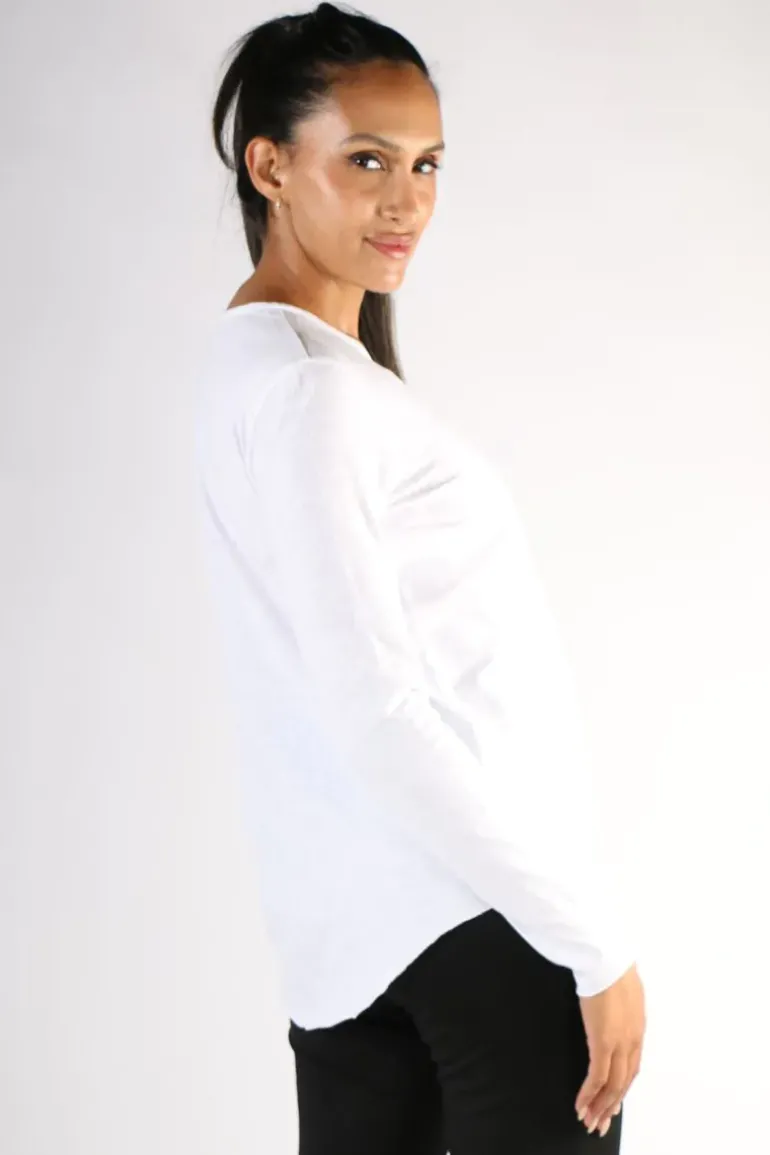 Cloth Paper Scissors Basic Tee In White