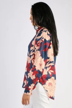 Cloth Paper Scissors Camelia Shirt In Print