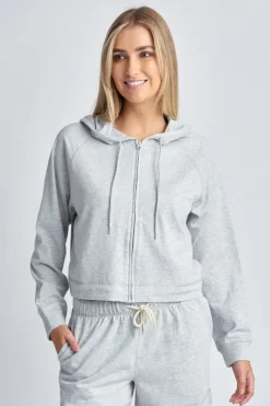 Cloth Paper Scissors Hoodie In Grey