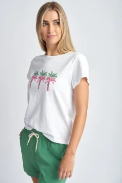 Cloth Paper Scissors Palm Tree Top In Green
