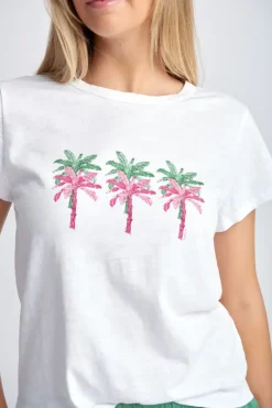Cloth Paper Scissors Palm Tree Top In Green