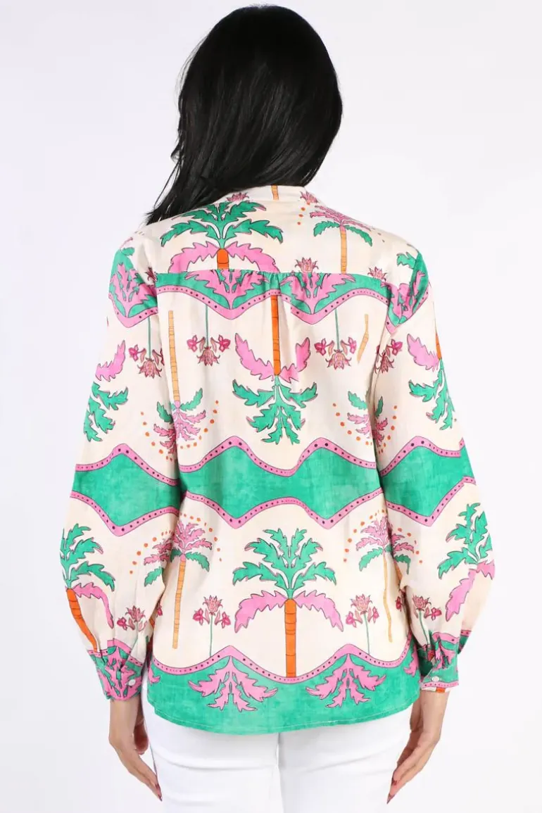 Cloth Paper Scissors Stripe Shirt In Green