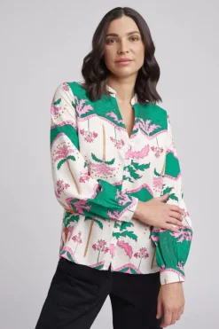 Cloth Paper Scissors Stripe Shirt In Green