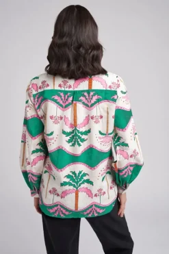 Cloth Paper Scissors Stripe Shirt In Green