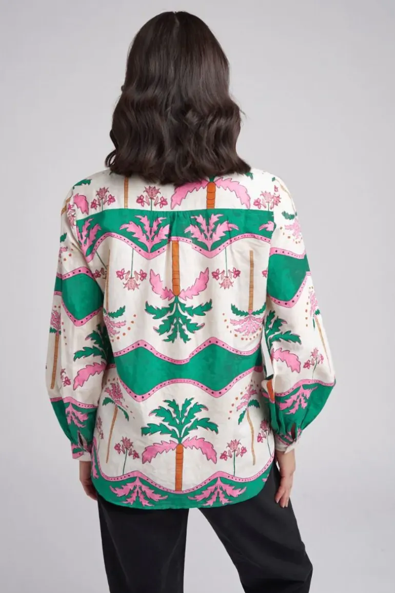 Cloth Paper Scissors Stripe Shirt In Green