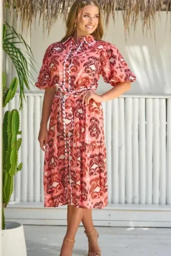 Collectivo Grace Dress In Multi