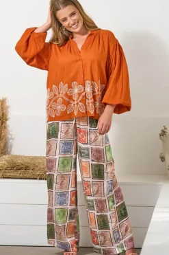 Collectivo Scarlett Pants In Print