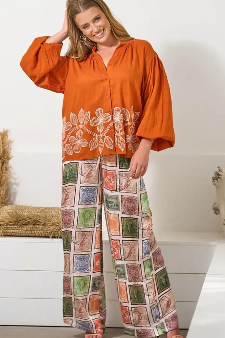Collectivo Scarlett Pants In Print