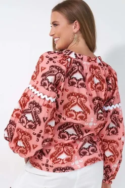 Collectivo Sophia Shirt In Multi