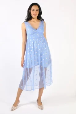 Coop Those Were The Daisies Dress In Blue