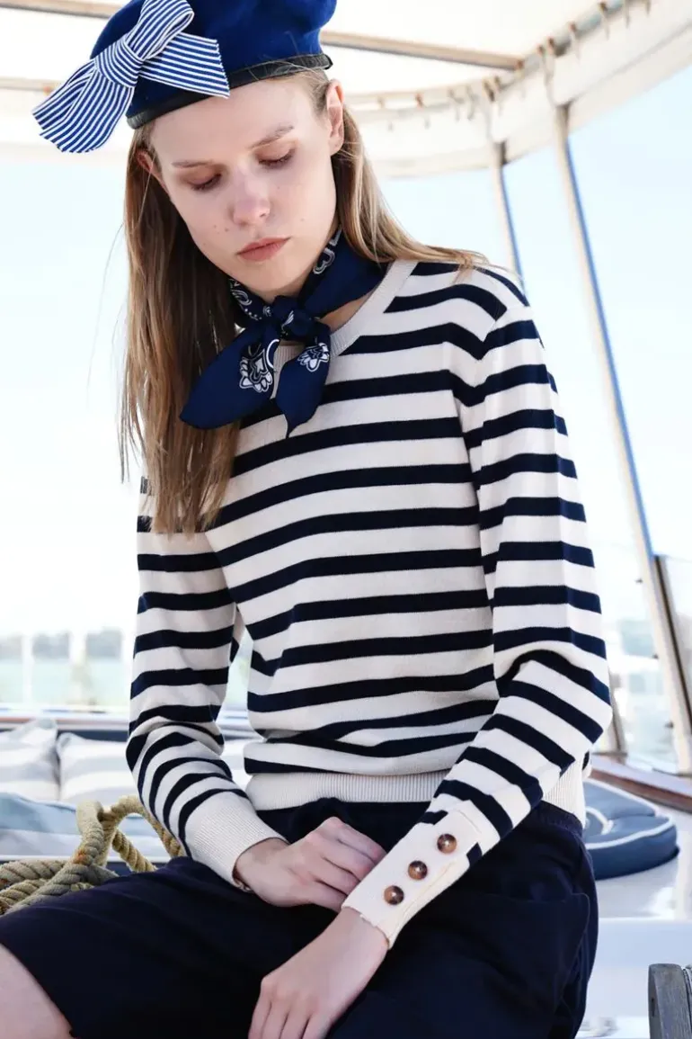 Cooper Better Sweater Weather Jumper In Stripe