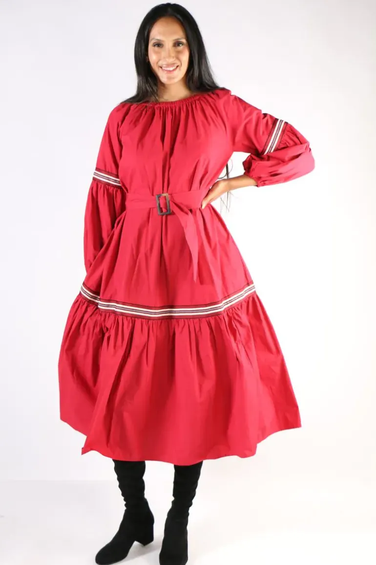 Cooper Creating Classics Dress In Red