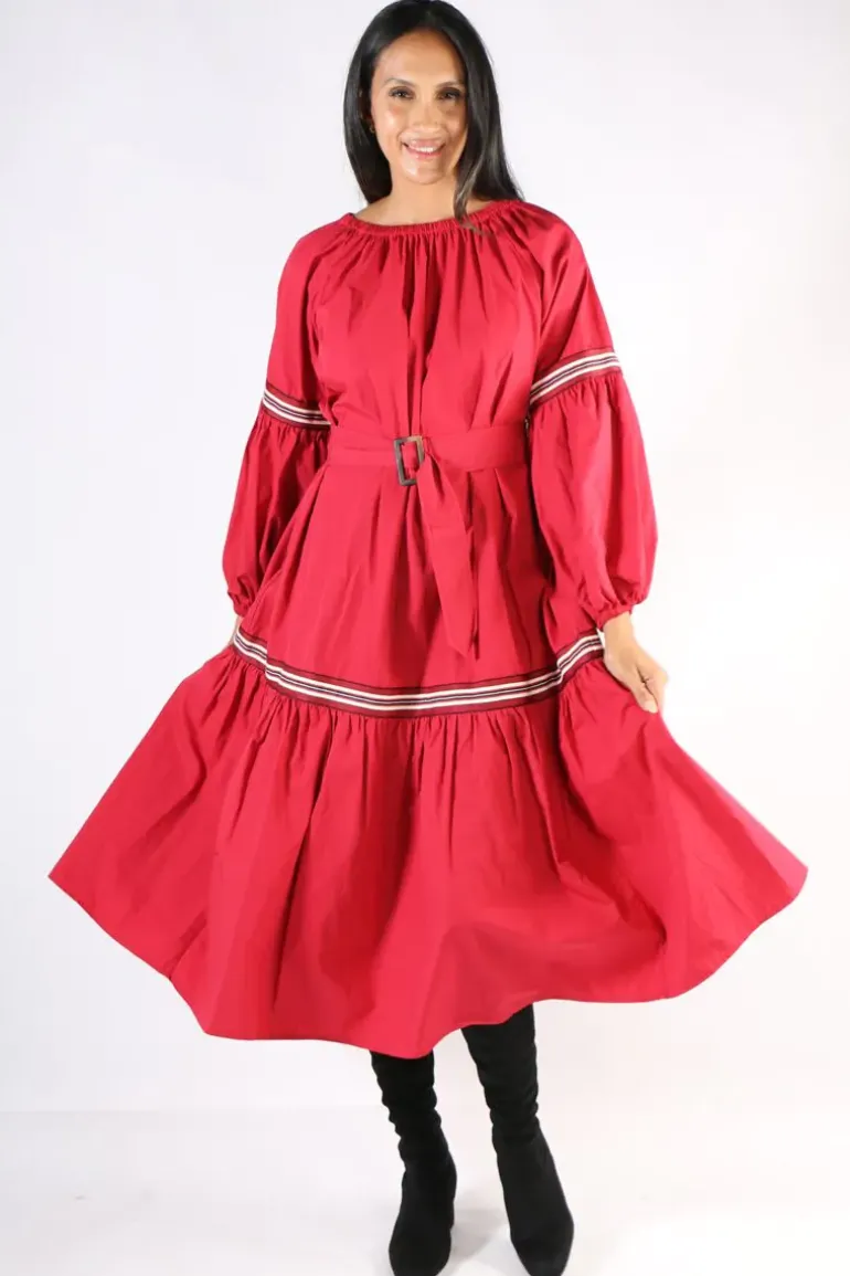 Cooper Creating Classics Dress In Red