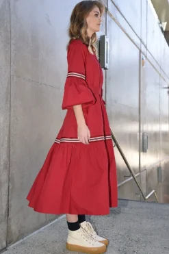 Cooper Creating Classics Dress In Red