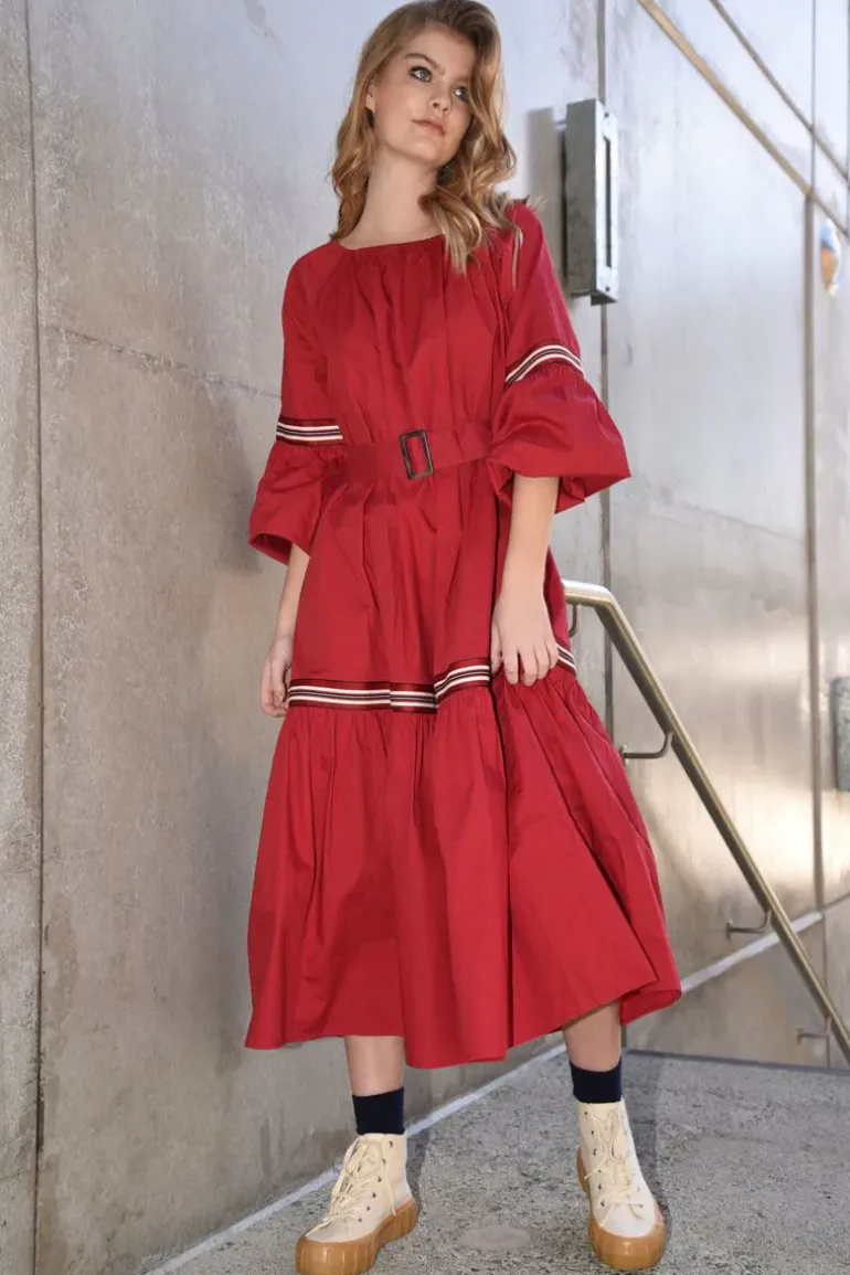 Cooper Creating Classics Dress In Red