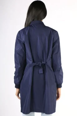 Coster Duster Coat In Navy