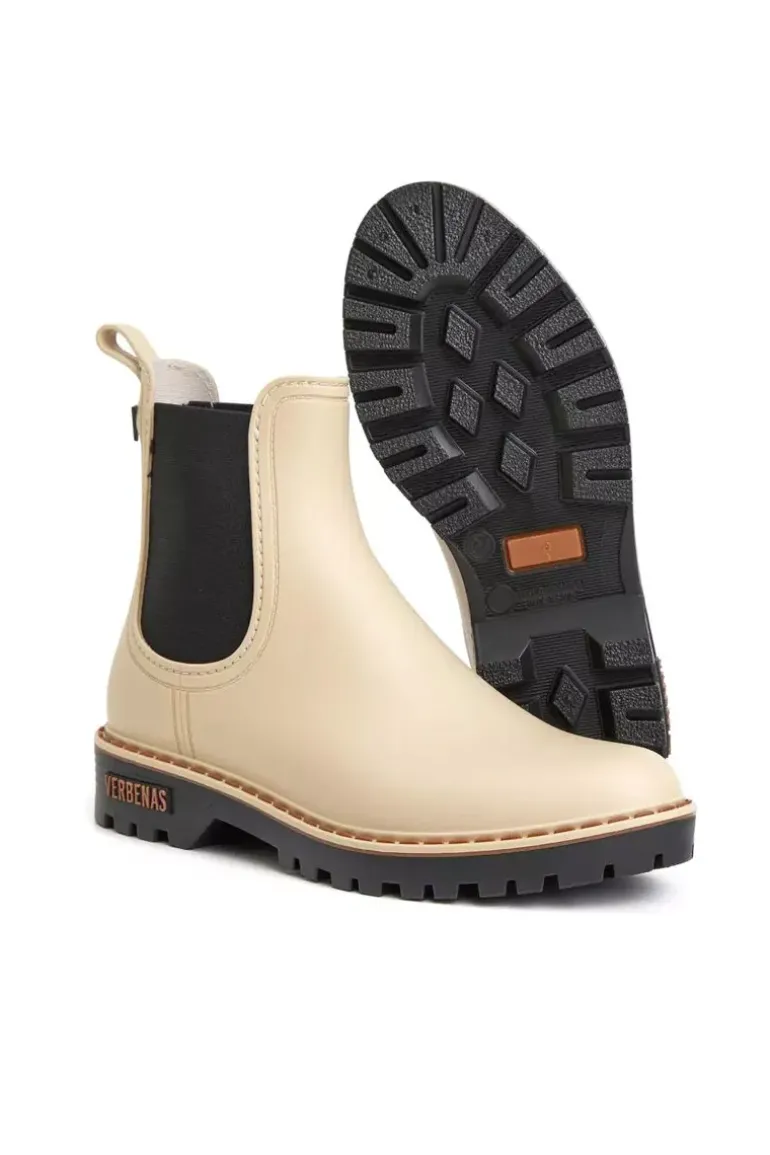 Countryside Gumboot By Verbenas In Cream