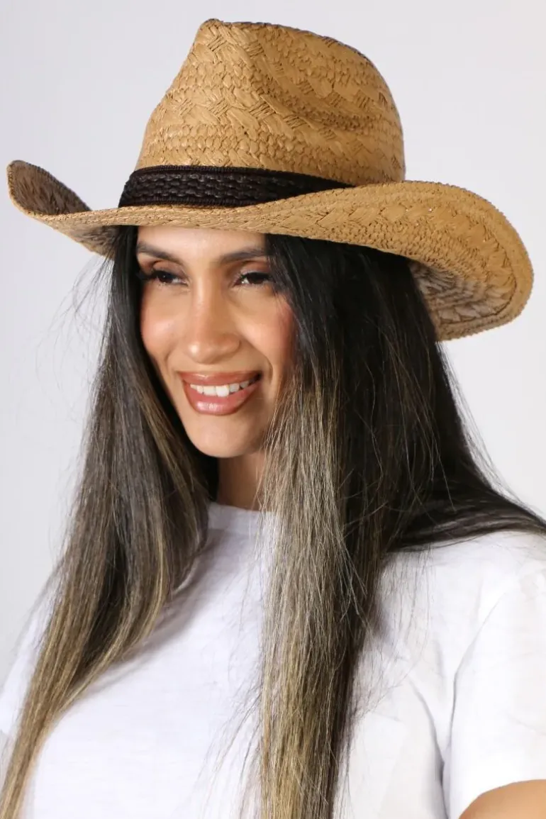 Cowboy Hat By Cherry Red In Toast
