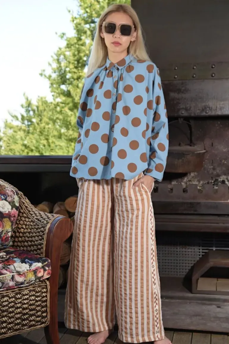 Curate Half Cut Pant In Coffee